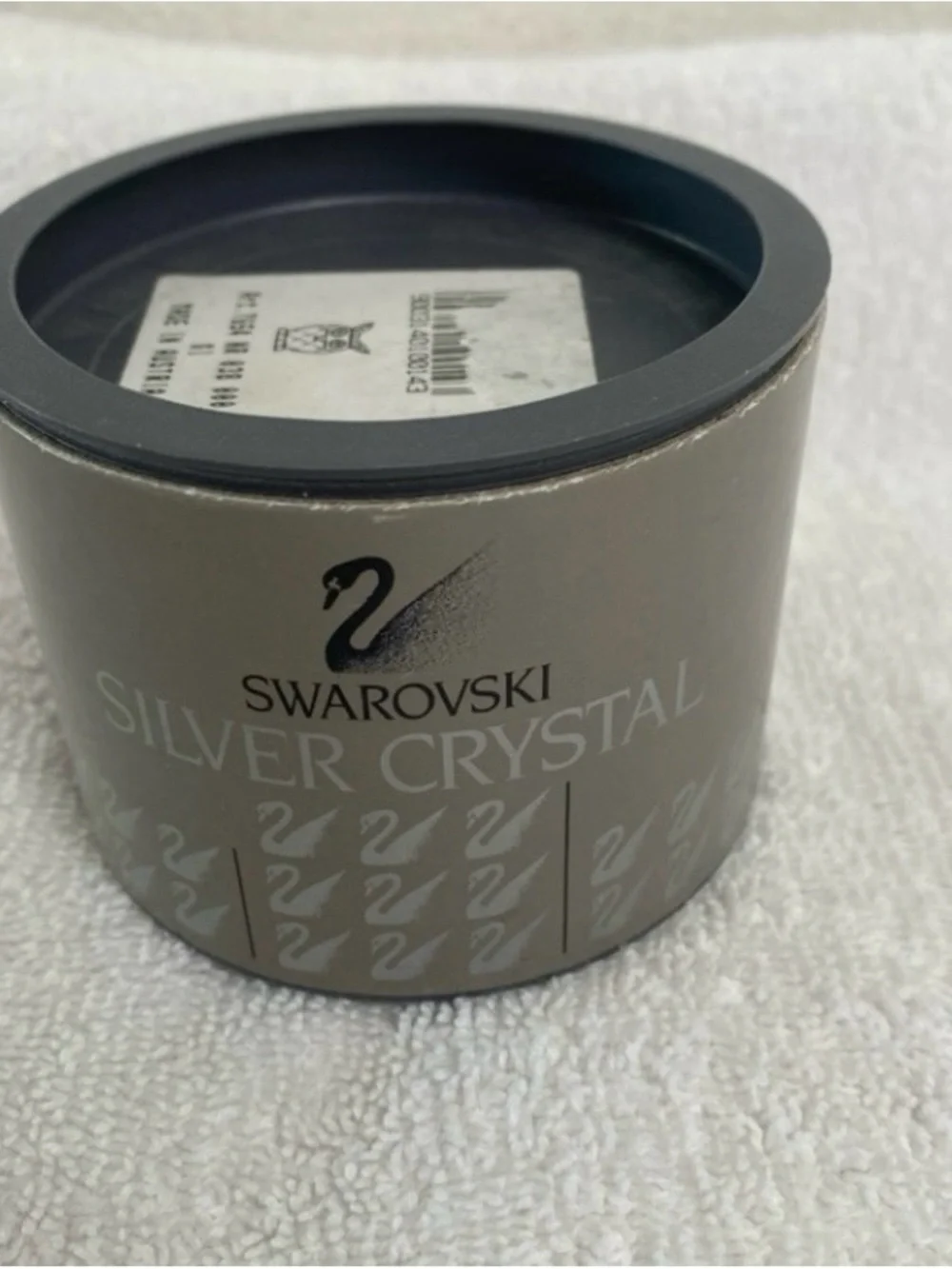 Authentic Retired Swarovski Owl Mini Feathered Crystal With Box #7654NR038000